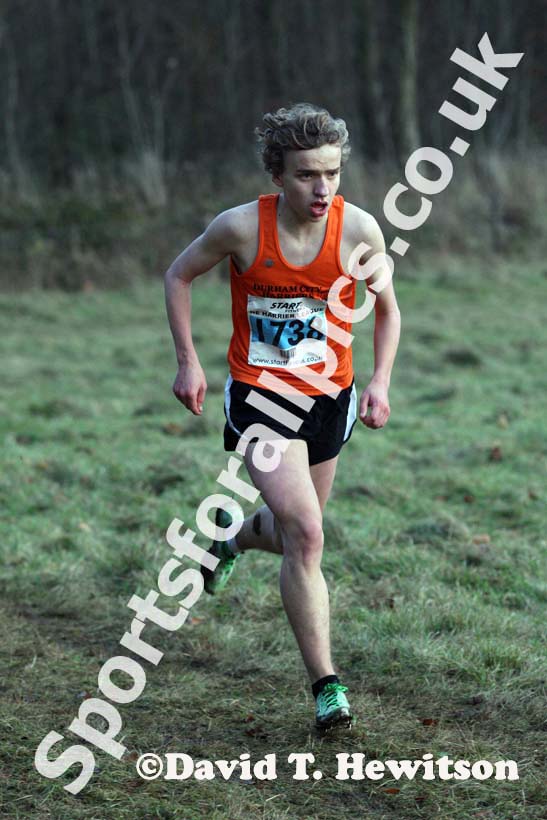Michael Cameron (Durham City) senior mens NEHL, Wallington Hall. Photo: David T. Hewitson/Sports for All Pics